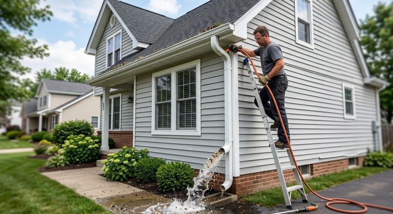 Downspout Cleaning in Pittsburgh, PA