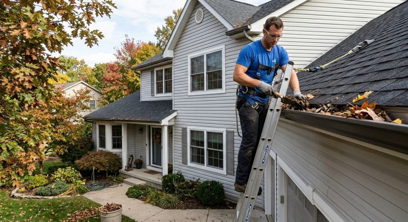 Garage Gutter Cleaning in Fredericksburg, VA