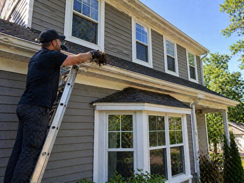 Gutter Blockage Removal in Pittsburgh, PA