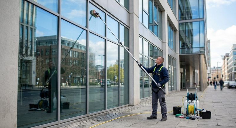 Office Building Window Washing in Denver County, CO
