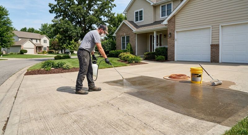 Sidewalk Concrete Sealing in Seattle, WA